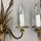 Florentine Brass Wall Lights attributed to Maison Charles, France, 1970s, Set of 2, Image 10