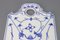 White and Blue Porcelain Breakfast Boards, Germany, 1930s, Set of 6, Image 11