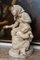 Antonio Frilli, Florentiner Skulptur Bettelnder Kinder, 19. Jh., Alabaster 4
