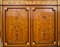 Antique Double-Body Sideboard in Exotic Fine Woods with Gilt Bronze Elements, Early 20th Century 2