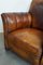 Antique Sheep Leather Armchairs, Set of 2, Image 14