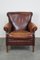 Vintage Sheep Leather Armchair 1