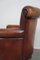 Vintage Sheep Leather Armchair 12