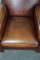 Art Deco Leather Armchairs, Set of 2, Image 6