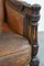 Brown Sheep Leather Armchair 11