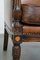 Brown Sheep Leather Armchair 10