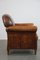 Brown Sheep Leather Armchair 3