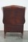 Fauteuil en Cuir de Mouton Marron 5