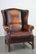 Brown Sheep Leather Armchair 1