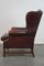 Fauteuil en Cuir de Mouton Marron 6