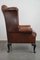 Vintage Brown Sheep Leather Armchair, Image 4