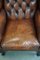 Vintage Brown Sheep Leather Armchair, Image 7