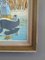 Quay Cranes, Oil Painting, 1950s, Framed, Image 8