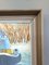 Quay Cranes, Oil Painting, 1950s, Framed, Image 9