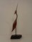 Large Danish Heron or Crane in Teak, 1960s, Image 2