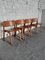Wooden Chairs, Set of 4 1