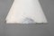 Conical White Pendant Lights, 1950s, Set of 2 4