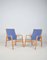 Danish Armchairs attributed to Finn Østergaard for Twig Furniture, 1970s, Set of 2 1