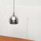 Mid-Century German Space Age Aluminum and Glass Globe Pendant Lamp from Doria, 1960s, Image 23