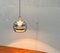 Mid-Century German Space Age Aluminum and Glass Globe Pendant Lamp from Doria, 1960s 22