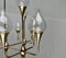 Mid-Century Scandinavian Brass and Glass Clear Drops Oil Lamp or Candleholder by Freddie Andersen, 1960s 11