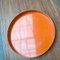 Mid-Century Space Age Orange Plastic Tray, 1960s 8