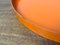 Mid-Century Space Age Orange Plastic Tray, 1960s, Image 9