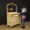 Italian Louis XVI Style Lacquered Commode with Mirror, 1960s 2