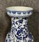 Monumentale Vase aus Blauweißem Porzellan, 1890er 4