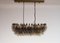 Murano Poliedri Chandelier by Carlo Scarpa with 84 Smoked Glasses, 1990s 9