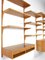 Oak Wall Unit by Rud Thygesen & Johnny Sørensen for Hg Furniture, Denmark, 1960s 5