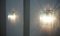 Murano Glasröhren Wandleuchten mit 5 blauen Glasröhren, 1990er, 2er Set 13