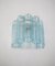Murano Glass Tube Wall Sconces with 5 Blue Glass Tube, 1990s, Set of 2 2