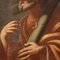 Italian Artist, Saint Andrew, 1730, Oil on Canvas, Framed 9