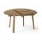 FixYourTable Circular Oak Veneer Table by Moca 3