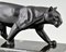 M. Leducq, Art Deco Panther, 1930, Metal on Marble Base 9