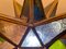 Vintage Glass Star Pendant Light, 1970s, Image 8