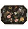 Lyra Octagonal Tray on a Black Basis by Gand & C 1