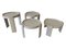 Vintage Stackable Coffee Tables attributed to Gianfranco Frattini for Cassina, 1970s, Set of 4, Image 2