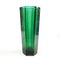 Vase im Art Deco Stil von Zawiercie Glassworks, Polen, 1950er 2