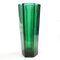 Art Deco Style Vase from Zawiercie Glassworks, Poland, 1950s 1