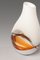 White Glass Vase by Seguso Av, Murano, Italy, 1974, Image 4