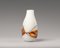 White Glass Vase by Seguso Av, Murano, Italy, 1974 5