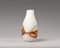 White Glass Vase by Seguso Av, Murano, Italy, 1974, Image 5