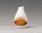 White Glass Vase by Seguso Av, Murano, Italy, 1974 1