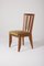 Dining Chair attributed to Guillerme Et Chambron for Votre Maison, 1960s 1