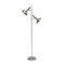 Vintage French Chrome Two Headed Floor Lamp, 1970s 2