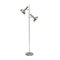 Vintage French Chrome Two Headed Floor Lamp, 1970s, Image 2