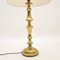 Large Vintage Brass Table Lamps, 1970s, Set of 2 4