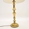 Large Vintage Brass Table Lamps, 1970s, Set of 2, Image 4